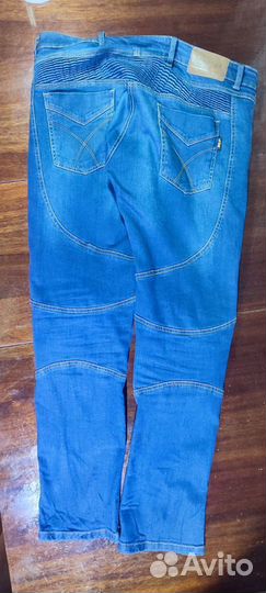 Мото джинсы мужские