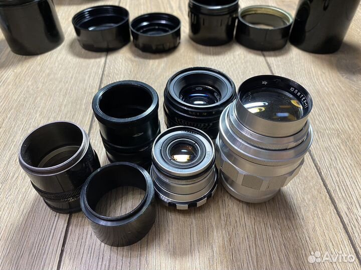 Объективы и фотоаппарат Зенит TTL