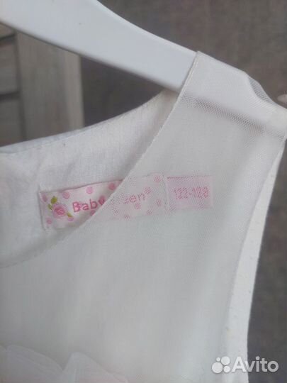 Нарядное платье для девочки 122 128