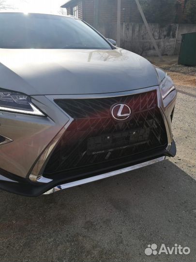 Lexus RX 2015+ Решетка Радиатора и губа TRD O7KO4