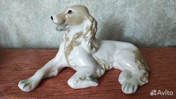 Фарфоровые статуэтки собак советского производства