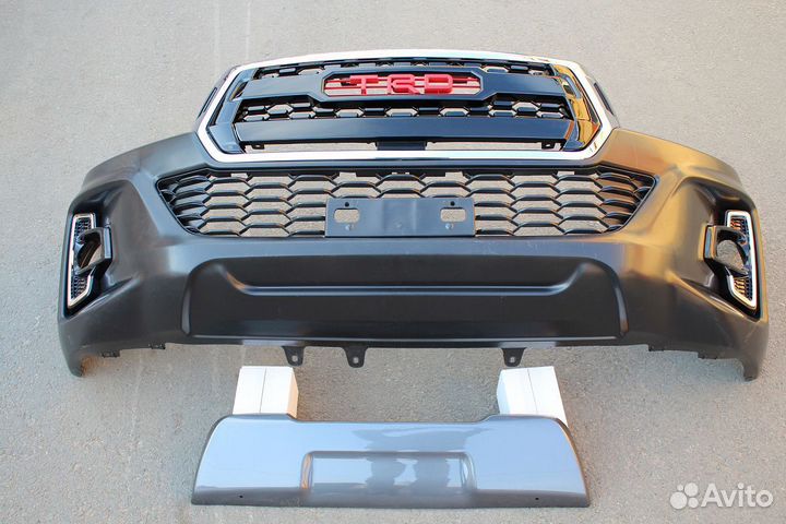 Hilux Pick Up 2015+ Бампер в стиле 2018+ Q5ZD3