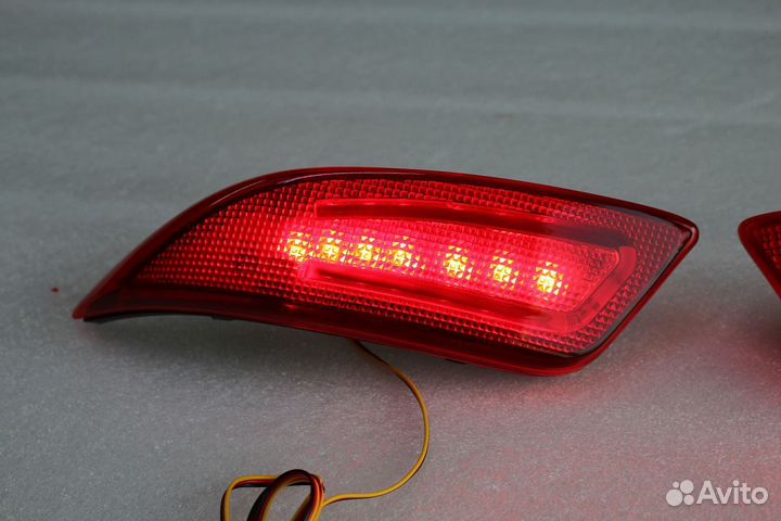 Camry 55 LED Фонари в задний бампер катафоты G8CH7