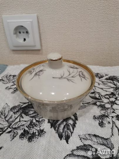 Сахарница фарфор СССР