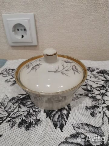 Сахарница фарфор СССР