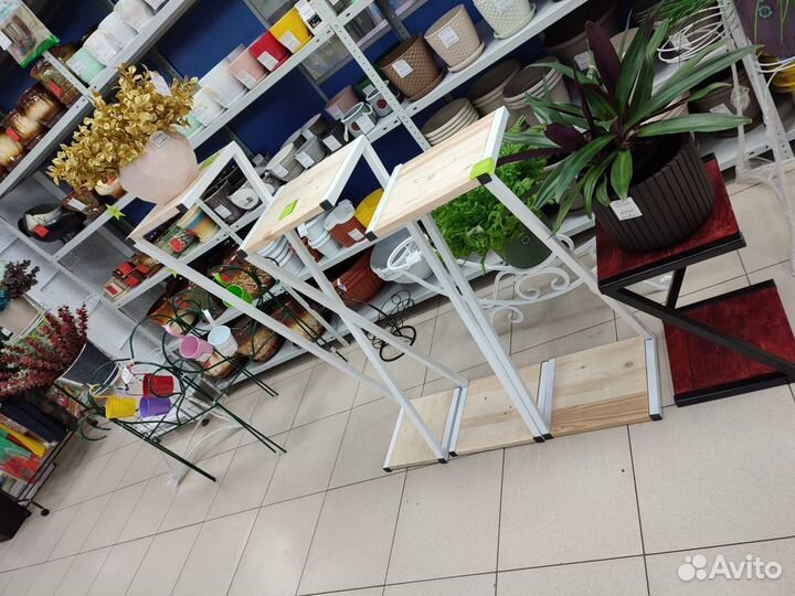 Цветочницы в стиле Лофт