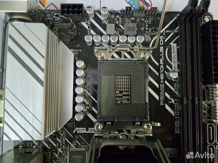 1700 mini-ITX Asus Prime H610I-Plus D4 проверка