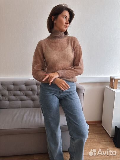Свитер женский оверсайз новый