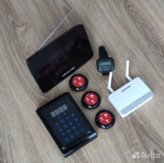 Кнопка вызова медперсонала, персонала, врача, часы