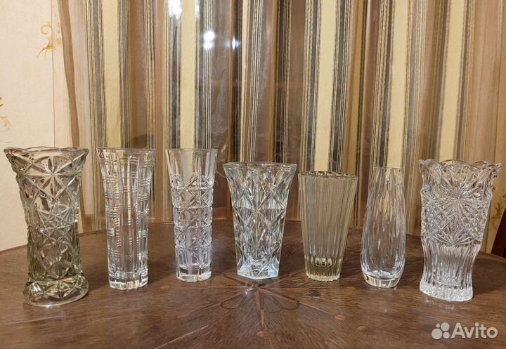 Вазы хрустальные СССР