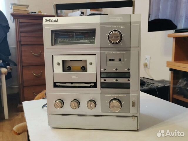 Магнитофон Комета 225-1 купить в Новосибирске | Электроника | Авито