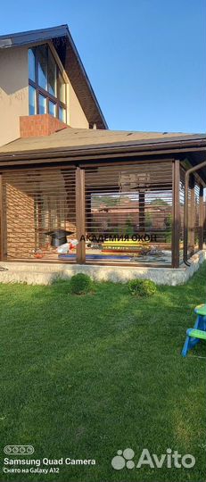 Прозрачные рольставни из поликарбоната