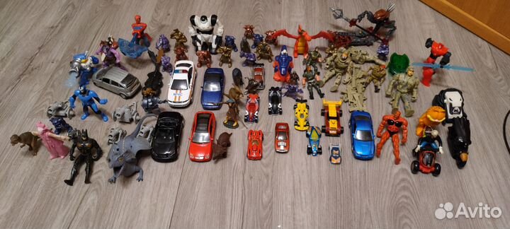 Игрушки, Машинки, роботы, монстры, солдаты