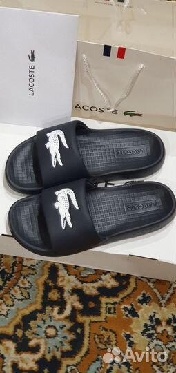 Сланцы Lacoste, Франция, оригинал, новые, р. 42-43