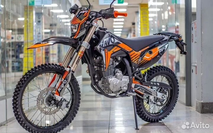 Мотоцикл кроссовый kayo T4 250 enduro PR 21/18