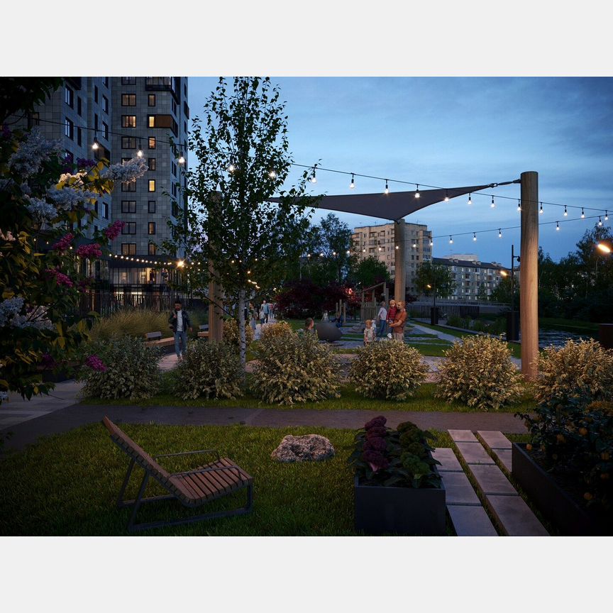 2-к. апартаменты, 47,7 м², 10/13 эт.