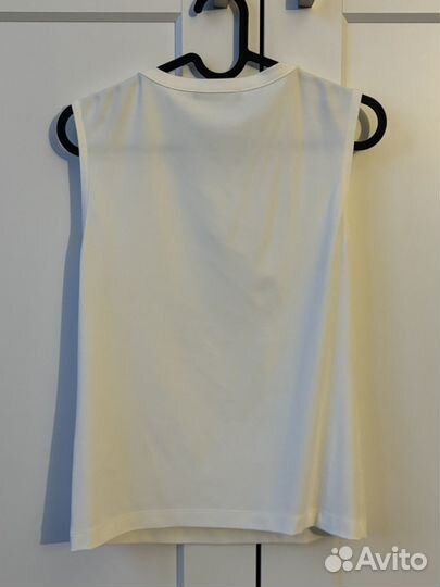 Майка белая женская