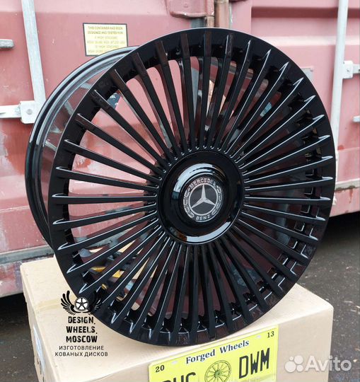 Диски кованые r22 на Mercedes GLE GLS