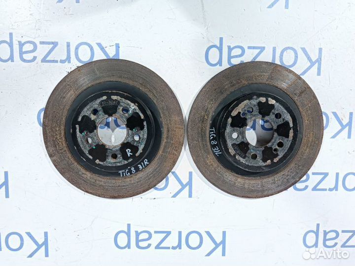 Диск тормозной задний Chery Tiggo 8 T31 2021