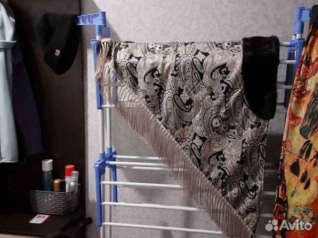 Капор с норкой, зимний с кнопками