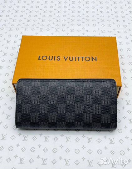 Мужской бумажник Louis Vuitton Brazza оригинал