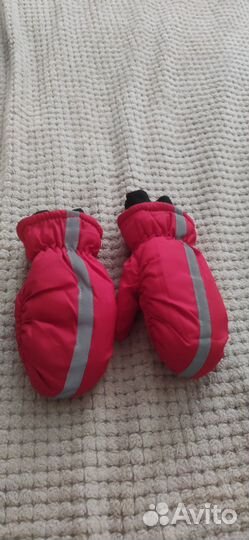 Варежки зимние детские 2 года