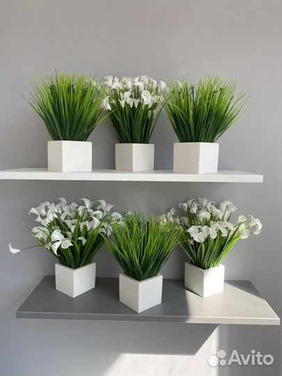 Искусственные цветы аналог IKEA