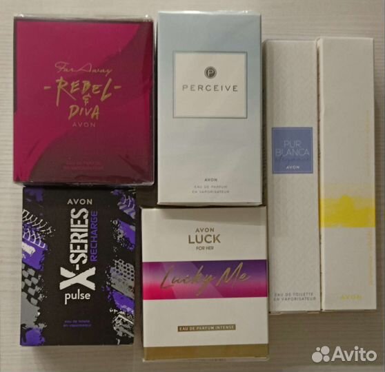 Парфюмерные воды и туалетные воды Эйвон