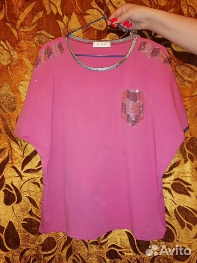 Туника-кофта зимняя Блестящие бусины