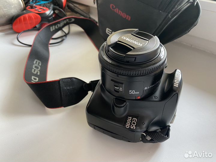 Зеркальный фотоаппарат canon eos 1100d