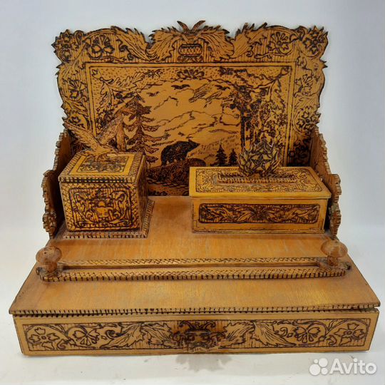 Шкатулка деревянная СССР