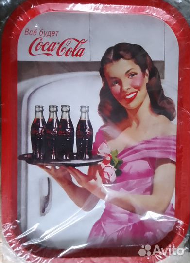 Поднос кока кола