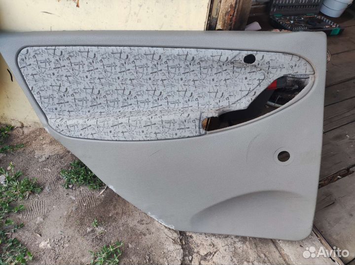 Обшивка дверей калина 1