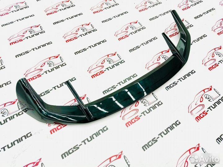 Спойлер BMW X3 G01 стиль M-Performance черный