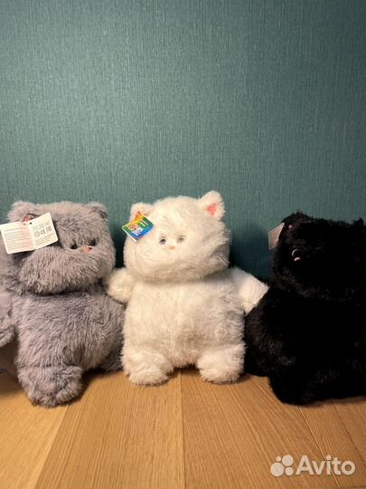 Плюшевая игрушка кот невдупленыш