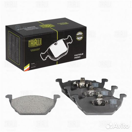 Trialli PF1802 Колодки торм. для а/м VW Polo Sedan