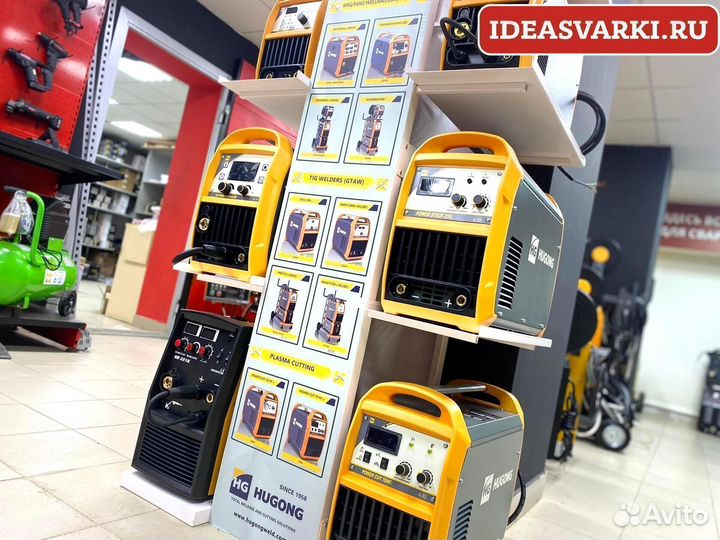 Сварочный полуавтомат hugong MIG/stick 250D III
