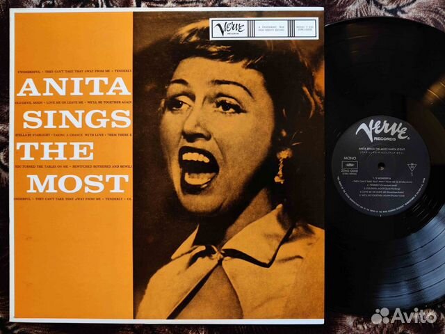 Anita O'Day – Anita Sings The Most – Japan 1985