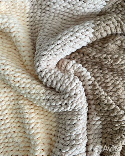 Плед ручной работы