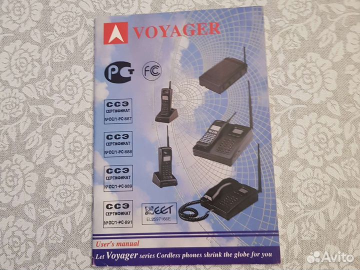 Радиотелефон Voyager CL-1200SS