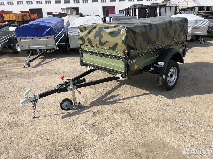 Прицеп крепыш камуфляж 8213-03