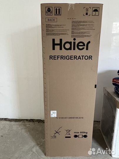 Новый холодильник Haier cef535awd No Frost