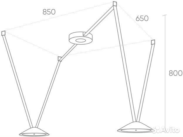 Трековая система в сборе Belty SET DK55SET03-02-LG