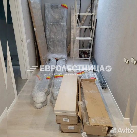 Лестница на двух косоурах