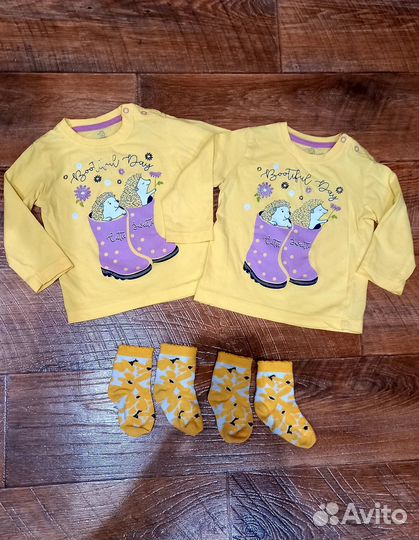 Одежда для девочек/двойни 80 86