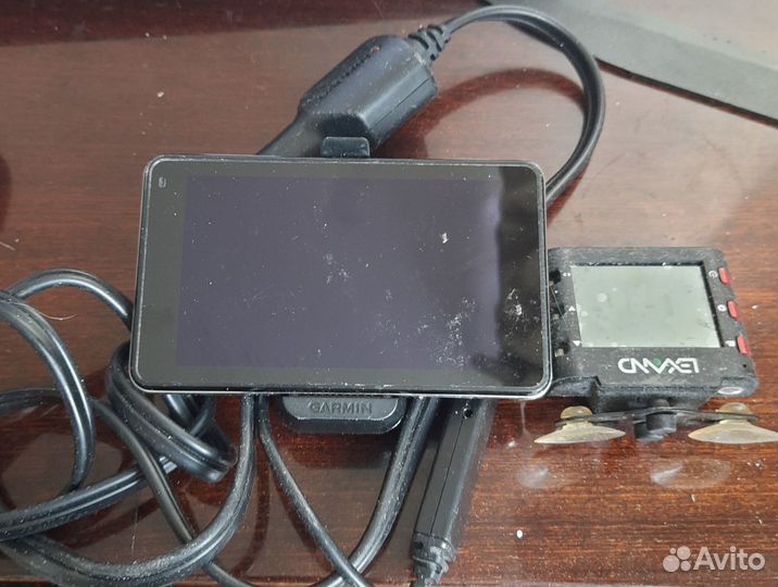 Навигатор garmin, видеорегистратор lexand