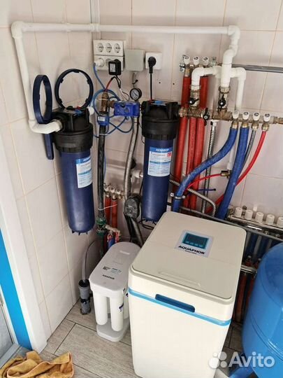 Монтаж WaterBoss, Колонн. Ремонт. Фильтры бытовые