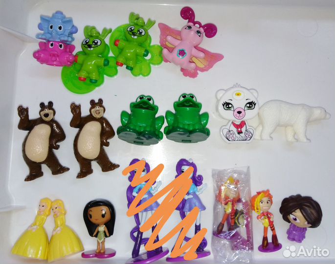 Игрушки из Киндера и Свит боксов