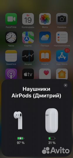 Наушники Apple airpods 2