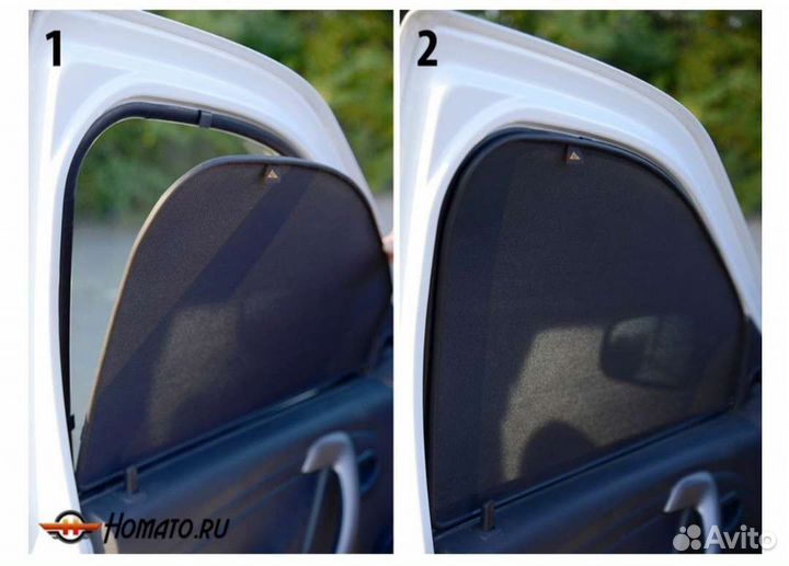 Каркасные шторки тонировка